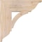 Ekena Millwork Thorton Traditional Smooth Bracket, Douglas Fir, 5 1/2"W x 20"D x 20"H BKT06X20X20THR01SDF - alternate 4